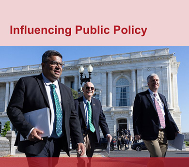 Influencing public policy.
