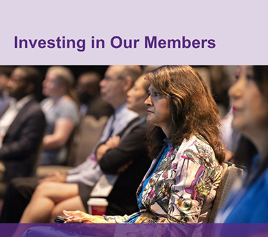 Investing in our members.