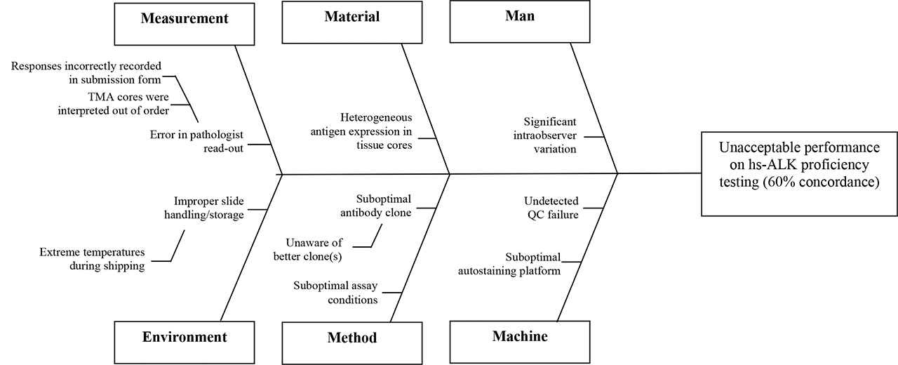 Sample HS-ALK Fishbone Diagram