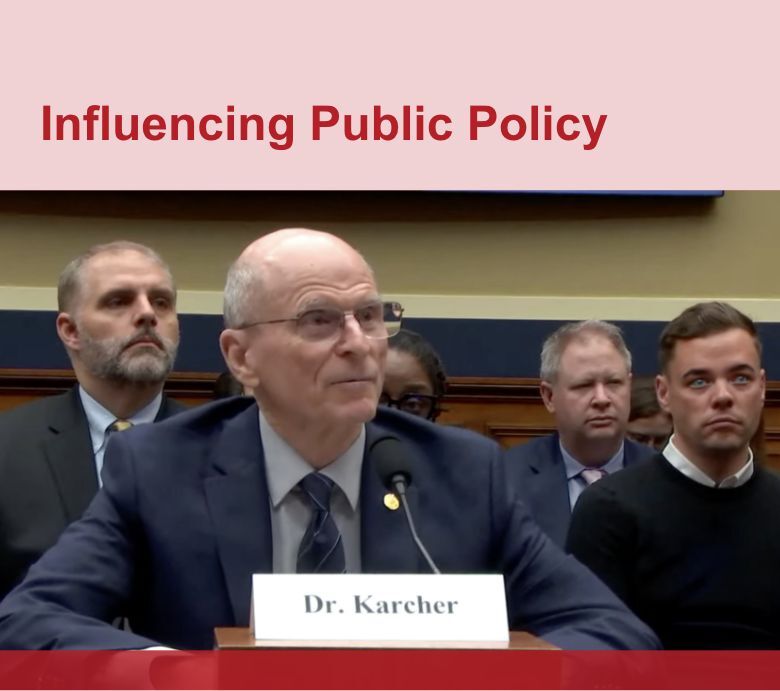Influencing public policy.