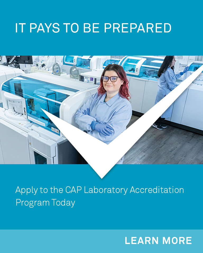 Accreditation Checklists College of American Pathologists