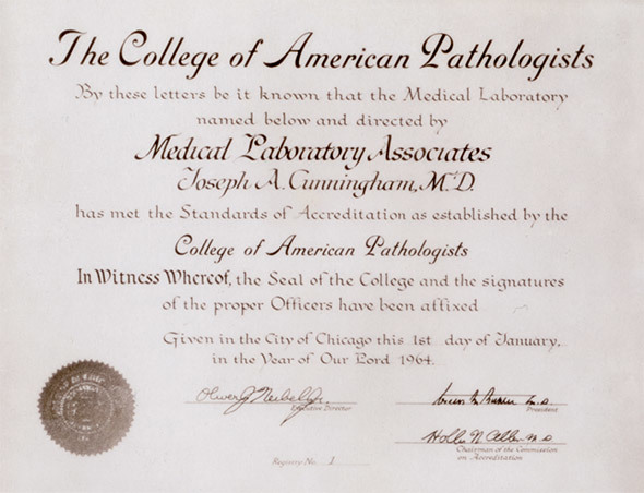 Historical Timeline | College of American Pathologists