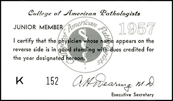 college american of pathologist